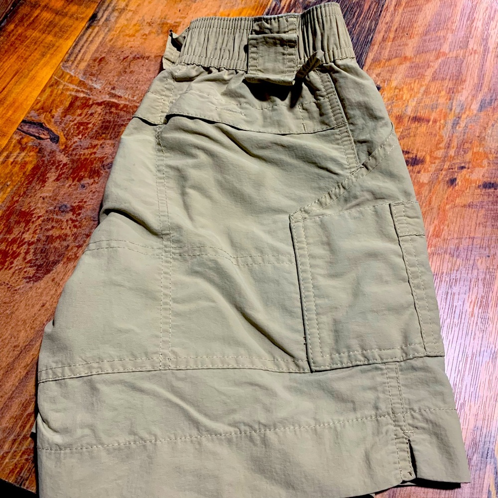 Boys size 24 Aftco khaki shorts